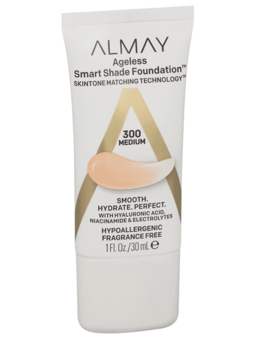 Almay, Ageless Smart Shade Foundation, 300 Medium